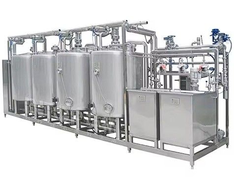 Sistema de limpieza automático CIP Lavadora de acero inoxidable