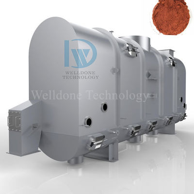 ZLG máquina secadora de lecho de fluido de vibración continua para azúcar alimentos máquina de secado de sal