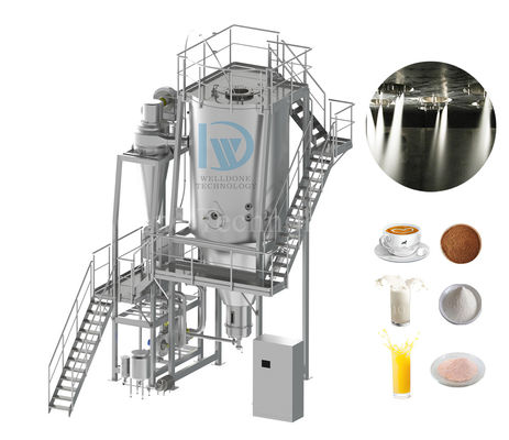 Ahorro energético Lpg-150 Centrifugador atomizador secador de té con aerosol / Maquinaria de secado con aerosol de fertilizantes químicos para alimentos