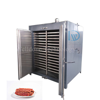 Secadora de hojas de moringa máquina de secado de aire caliente Circulación de flujo axial ventilador de secado del horno deshidratador
