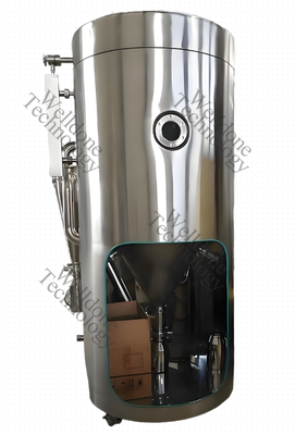 Secador por aspersión de 100 kg/h respetuoso con el medio ambiente y estándar alimentario para policloruro de aluminio