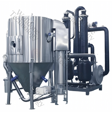 Secador centrífugo con aerosol de grado alimentario SUS316L con una eficiencia de secado del 70% y un control de temperatura de 120-350 °C