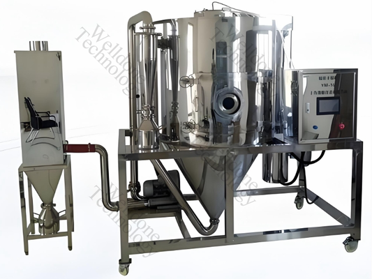Secador por pulverización de jugo de fruta de cerámica de laboratorio serie LPG respetuoso con el medio ambiente y a nivel alimentario