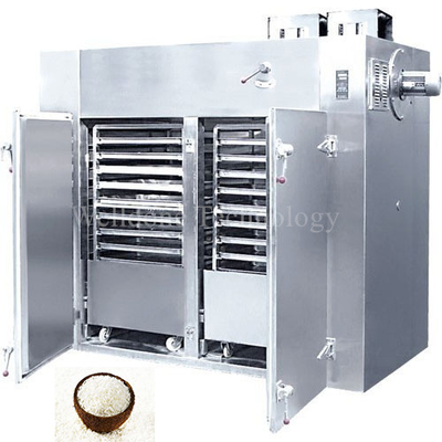 0 . 5 - máquina del secador de la comida 65Kw, control de la pantalla táctil del secador de bandeja del gabinete de HEPA