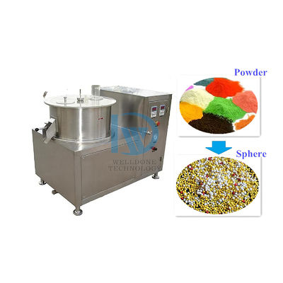 Esferonizador de acero inoxidable para hacer gránulos de esfera perfectos
