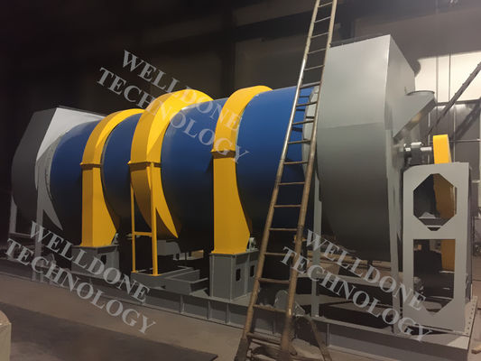Máquina de secado de sal de alta velocidad Secador rotativo de aserrín