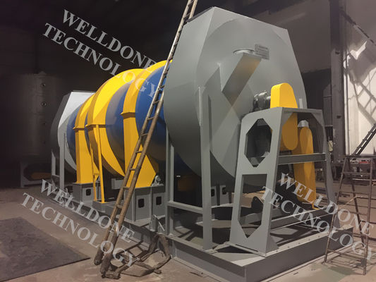 Máquina de secado de sal de alta velocidad Secador rotativo de aserrín