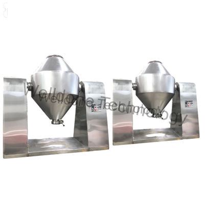 100L doble cono SUS316L secador de vacío rotativo generador de vapor condensador plantas de fabricación de procesamiento de alimentos