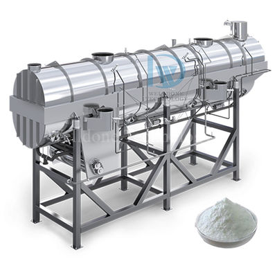 Laboratorio ZLG/Zúcar/Sal en polvo húmedo/ Granulado/ Coco desecado vibrante Secador de cama de líquido fluidizado Máquina