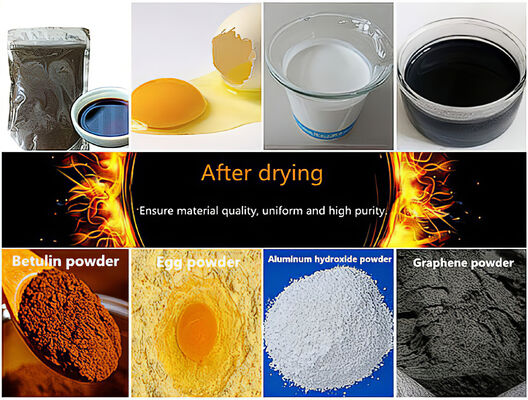 LPG-5 Laboratorio mini secador de vacío a presión a baja temperatura con capacidad de 5 litros y control de temperatura de 30 ~ 300 °C para 1 kg/h de evaporación