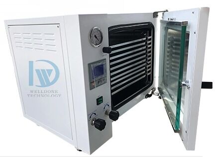 Secador de vacío automático para laboratorio con control de temperatura de 30~300℃ y 2 años de garantía para un alto nivel de seguridad