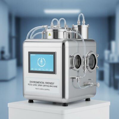 Control respetuoso del medio ambiente y del nivel de la pantalla táctil de la máquina del secado por aspersión