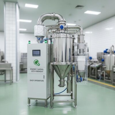 Máquina de secado por aspersión de fácil operación, ahorro de energía y respetuosa con el medio ambiente para la industria alimentaria