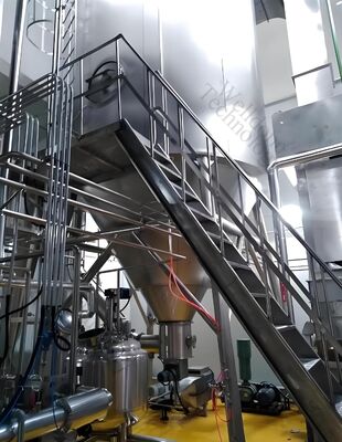 Ahorro de la energía de destello de la máquina del secado por aspersión de la vuelta 10000KG/H