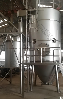 Secador de pulverización centrífugo de bajo costo y alta eficiencia con material SUS316L para lodo de colorante