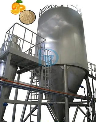 Secador por aspersión de 100 kg/h respetuoso con el medio ambiente y estándar alimentario para policloruro de aluminio