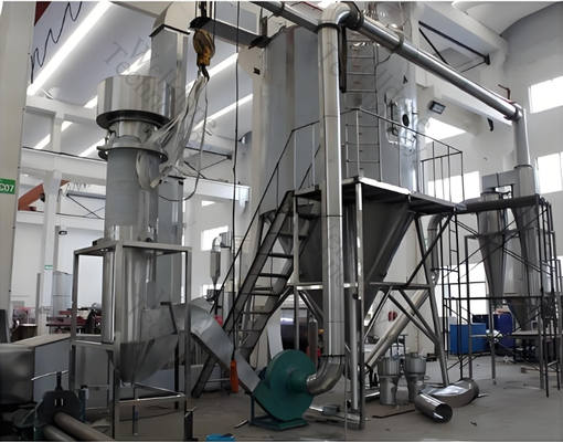 High Efficiency 70% Drying SUS316L Centrifugal Atomizer Spray Drying Machine for Energy Saving Industrial Use