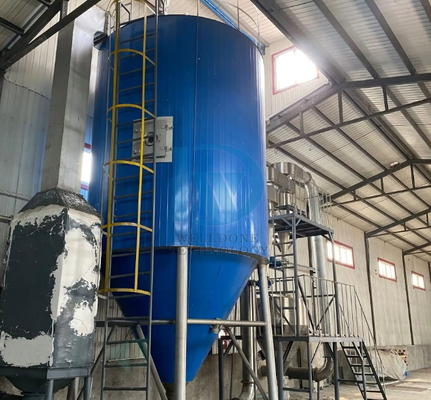 En máquina de secado por aspersión de 2,2 KW con solución de silicato de sodio de GLP de bajo costo y alta eficiencia