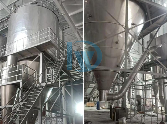En máquina secadora por aspersión SUS316L de bajo costo y alta eficiencia para la producción de café en polvo