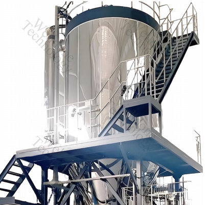 Secador por pulverización centrífugo industrial SUS316L, nivel alimentario y personalizado, para azúcar y sal