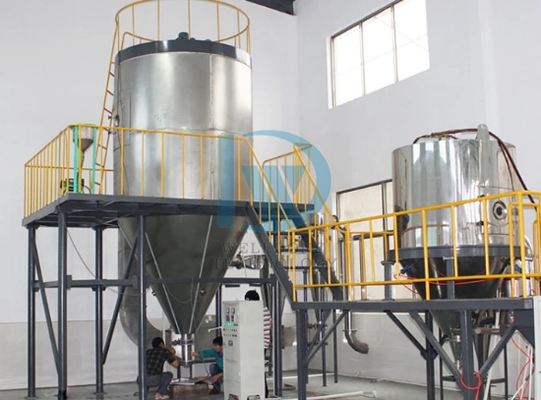 In Low Cost and High Efficient Spray Dryer 100 Kg/hr for Polyaluminium Chloride