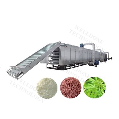 Mesh Belt Dryer ahorro de energía para la comida y el producto químico