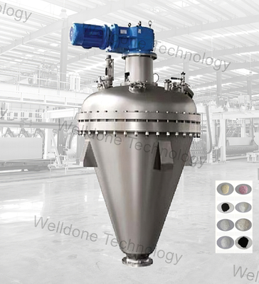 Material de mezcla helicoidal 110/220/380V de la estufa SUS316L de la baja temperatura