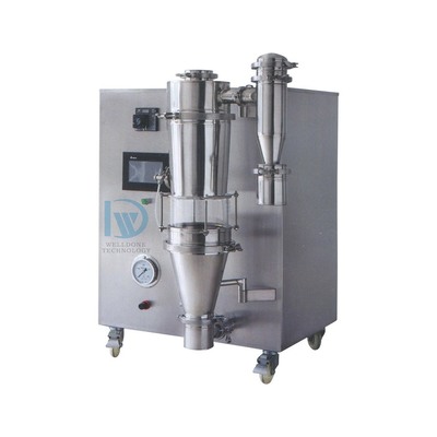 Secador de vacío a presión de baja temperatura con temperatura de entrada de aire de 30 a 300 °C y capacidad de evaporación de 1 kg/h para uso en laboratorio