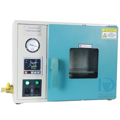 Secador de vacío automático para laboratorio con control de temperatura de 30~300℃ y 2 años de garantía para un alto nivel de seguridad