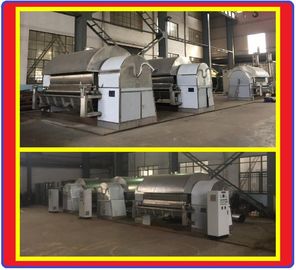 Calentamiento con aceite térmico Enfriamiento Tambor de escamas Secado a baja temperatura 50 / 60Hz