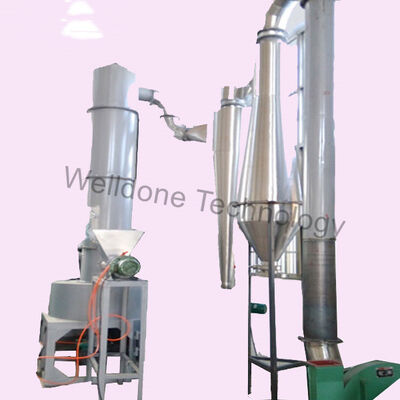 Secador de destello rotatorio ultra fino del carbonato de calcio de SUS316L
