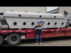 Control de pantalla táctil de la serie ZLG de sulfato de zinc secador de lecho de líquido 5. 5 - 155KW