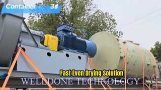 Secador de lecho fluido de migas de pan y sal de secado rápido