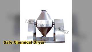 Secador de vacío de polvo químico seguro SUS304