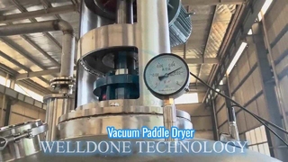 Video del secador de paletas al vacío